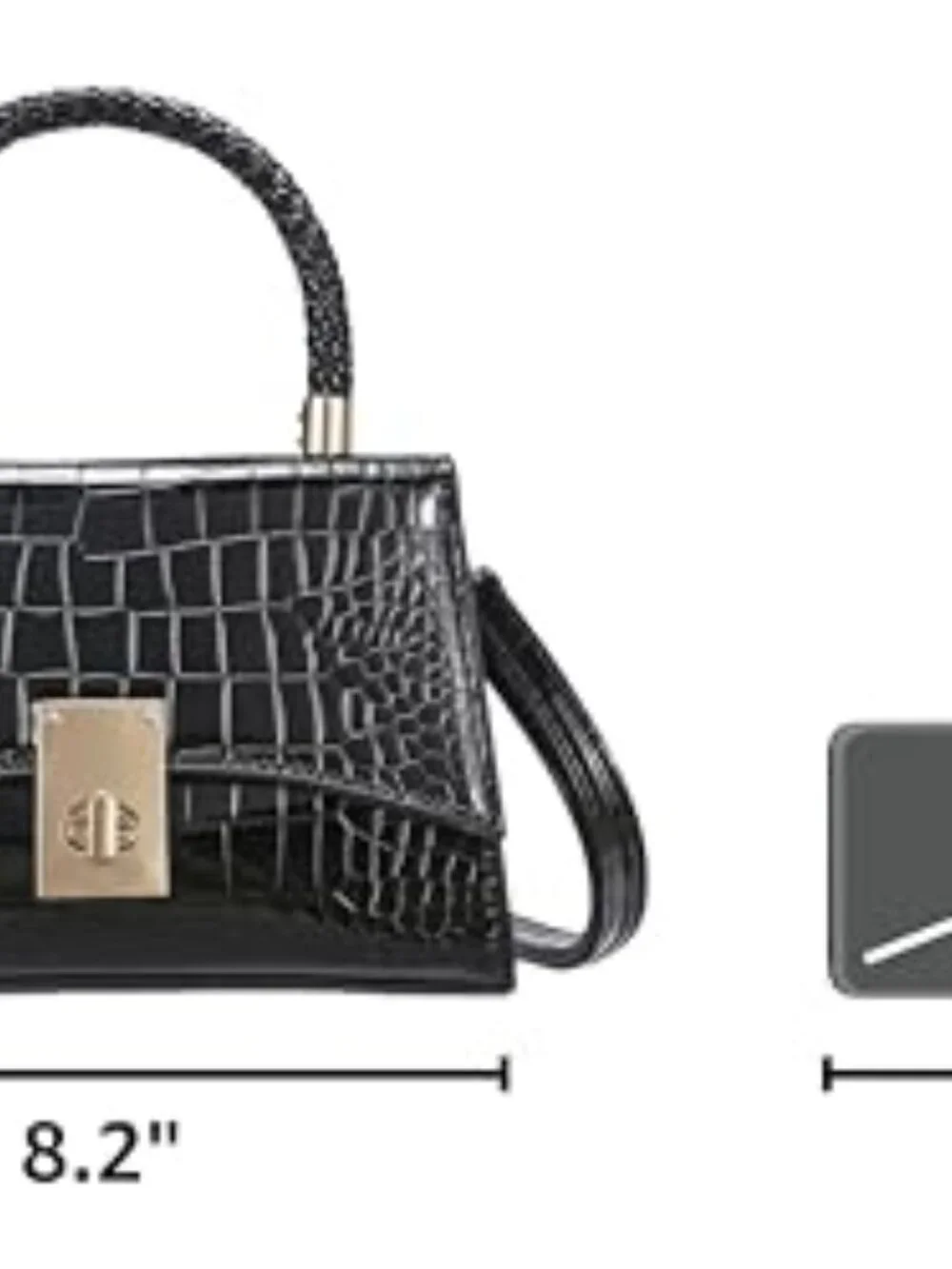 PU Leather Crossbody Satchel Mini Purse Handbag Shoulder Bag